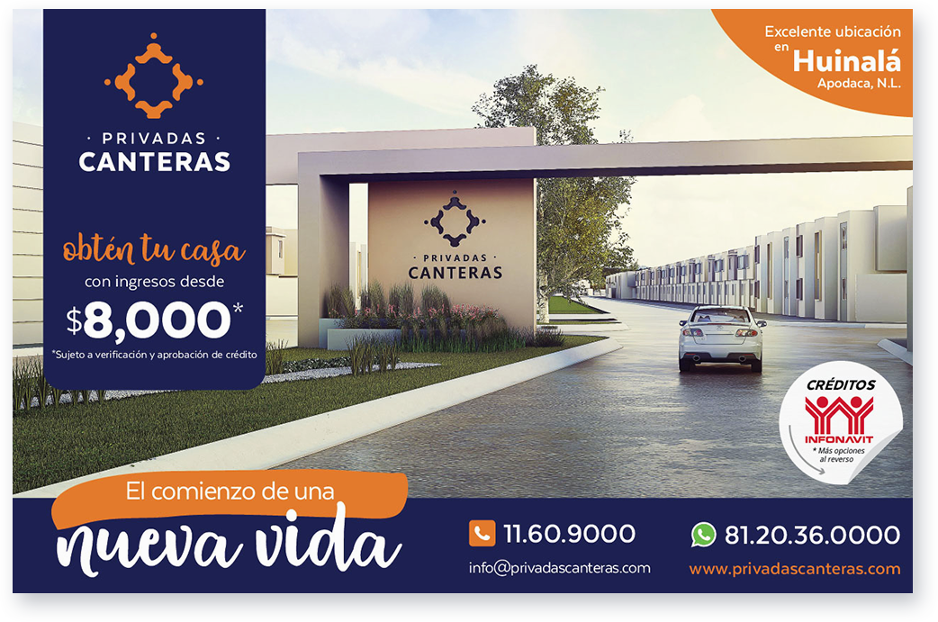 Privadas Canteras Flyer